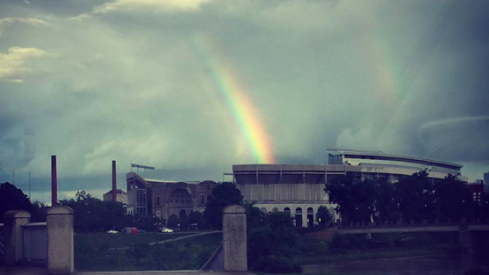 Where else would you expect the pot of gold to be in Columbus?