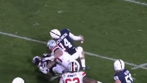 Joey Bosa seals the Penn State game.