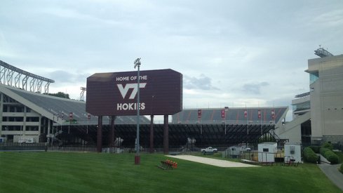 Lane Stadium in Blacksburg: Site of the September 7th clash between Virginia Tech and Ohio State.