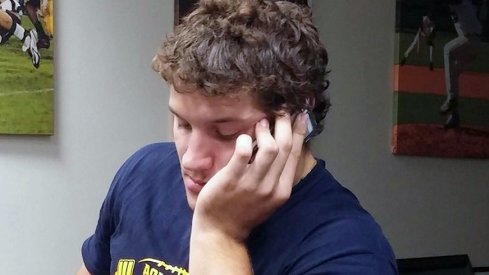 Nick Bosa makes the call to Urban Meyer.