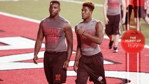 MJ Webb and DeMarco Artis at Friday Night Lights