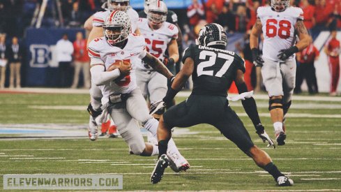 Braxton Miller in the 2013 Big Ten title game.