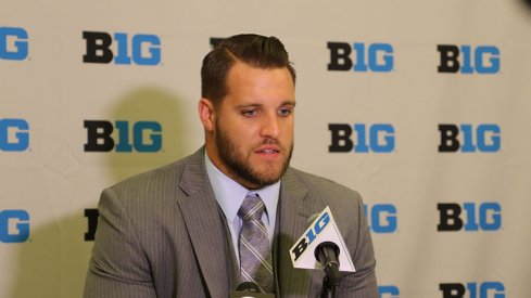 Taylor Decker's style was on point for Media Days in Chicago.