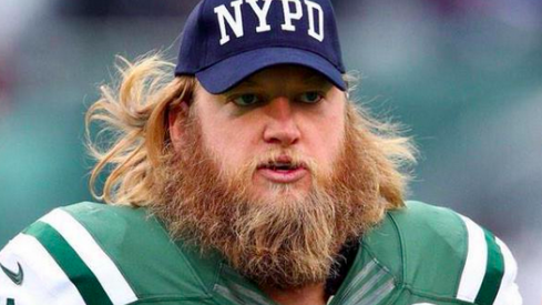 Nick Mangold, bad-ass.