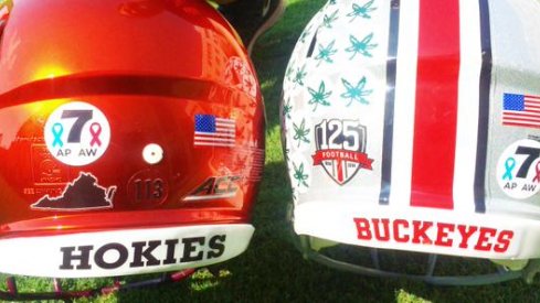 Virginia Tech and Ohio State decals.