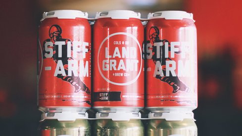 Land-Grant Brewing's Stiff Arm IPA will be found at Ohio Stadium this year.
