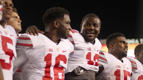 Cardale Jones and J.T. Barrett both had success against Virginia Tech Monday.