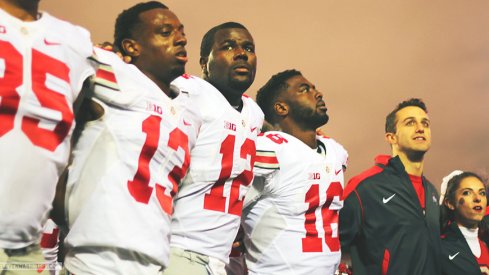 Ohio State sings Carmen after beating Indiana Saturday.