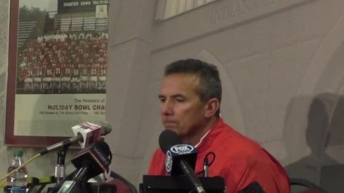 Ohio State talks about its win over Indiana.