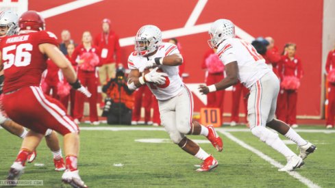 Ezekiel Elliott went beast mode in Ohio State's 34-27 win at Indiana.