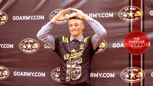 Austin Mack at today's presentation in Fort Wayne.
