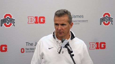 Urban Meyer provides updates after Ohio State's practice Wednesday.