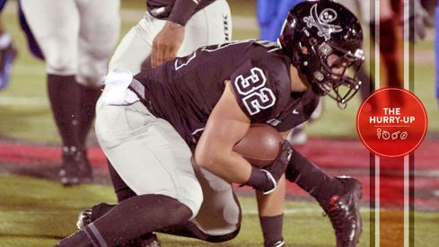 Linebacker Tuf Borland will be back in Columbus this weekend.