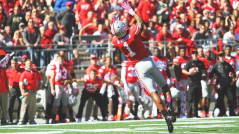 Braxton Miller's sick catch was a highlight of Ohio State's 49-28 win over Maryland.