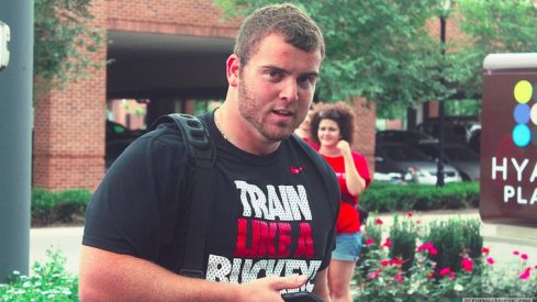 Jacoby Boren powers up for fall camp.