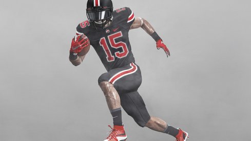 Ohio State's black jerseys vs. Penn State