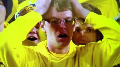 Michigan just lost to Michigan State on the last play of the game.