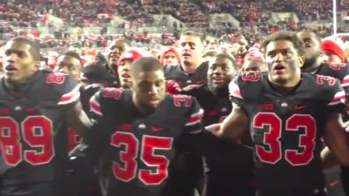 Carmen Ohio after beating Penn State.