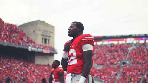 Cardale Jones prior to an Ohio State home game.