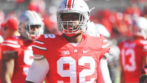 Ohio State defensive tackle Adolphus Washington.