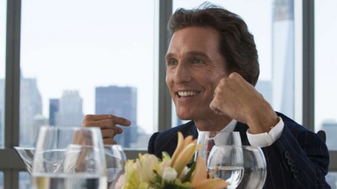 McConaughey played a coke-zealot banker in Wolf of Wall Street.