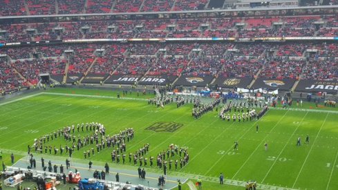 Script Ohio in Wembley Stadium!