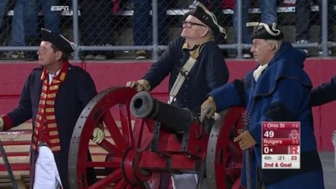 #PhotoshopPhriday: Rutgers Cannon Guard