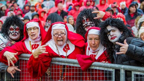 The nuns were psyched to see Corey Clement return.