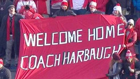 Welcome Home Coach Harbaugh
