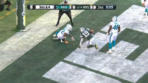 Devin Smith finally reaches the end zone