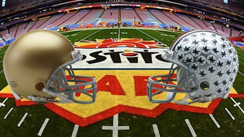 Ohio State will face Notre Dame in the Fiesta Bowl.