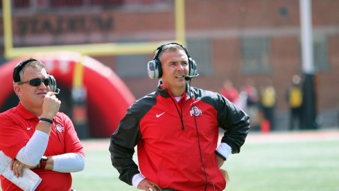 Urban Meyer and Ed Warinner are two of Ohio State's coaches that have ties to Notre Dame.