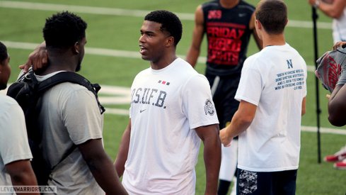 Ohio State freshman Justin Hilliard chose the Buckeyes over Notre Dame.