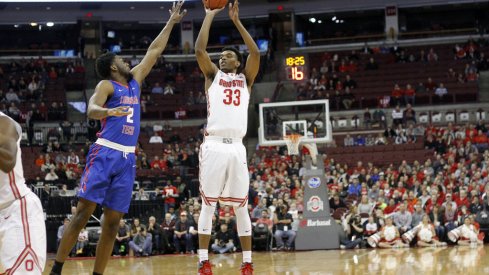 Keita Bates-Diop is struggling from deep this season.
