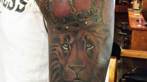 Cardale Jones' new tattoo. 