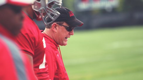 Ed Warinner to coach the Fiesta Bowl from the box.