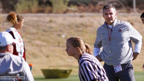 Ohio State Fiesta Bowl practice notebook.