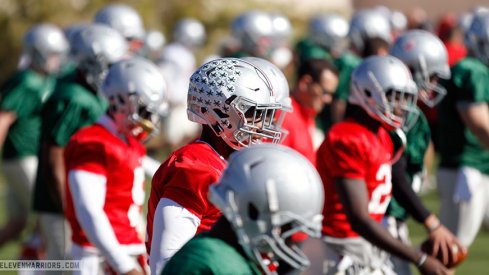 Ohio State was on the practice field for the second day in Arizona.
