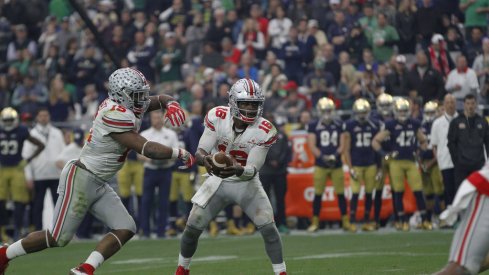 Ohio State's offense led the way in a 44-28 domination of Notre Dame.