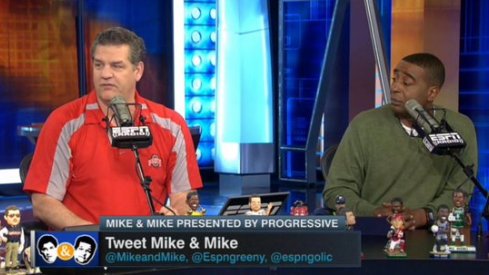 Mike Golic in Ohio State gear