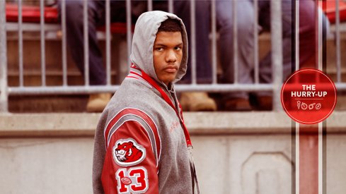 Isaiah Pryor during his last Ohio State visit