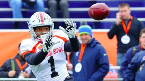 Ohio State's Braxton Miller is the 2016 Senior Bowl practice player of the week.