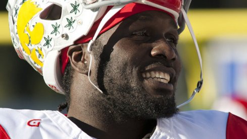 Brian Rolle at the 2011 East-West Shrine Game