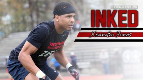 Maryland linebacker and Ohio State signee Keandre Jones