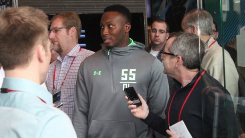 Noah Spence reflected on the past that led to his exit from Ohio State Friday.