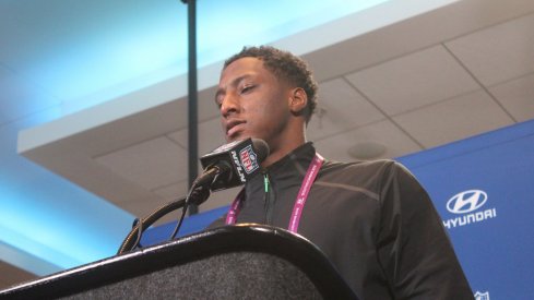 Mike Thomas at the NFL Scouting Combine