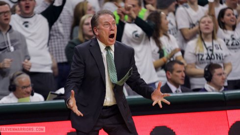 Because why not? Tom Izzo mad about something.