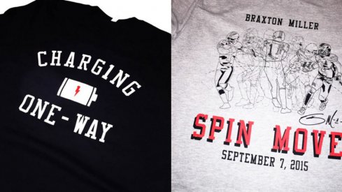 Braxton Miller is now selling t-shirts at his website.