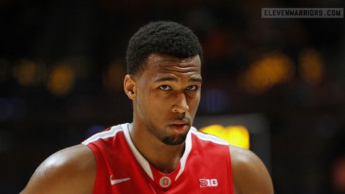 Ohio State big Trevor Thompson will declare for the NBA draft, but he won't hire an agent.
