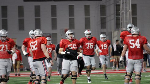Ohio State's offensive line has a few questions in 2016.